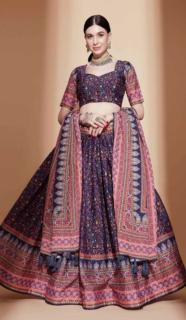 Party wear Lehenga Choli | Plus size Ghagra choli, Party Skirts ...