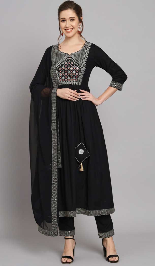 Buy Plus Size Salwar Kameez Online | Heenastyle